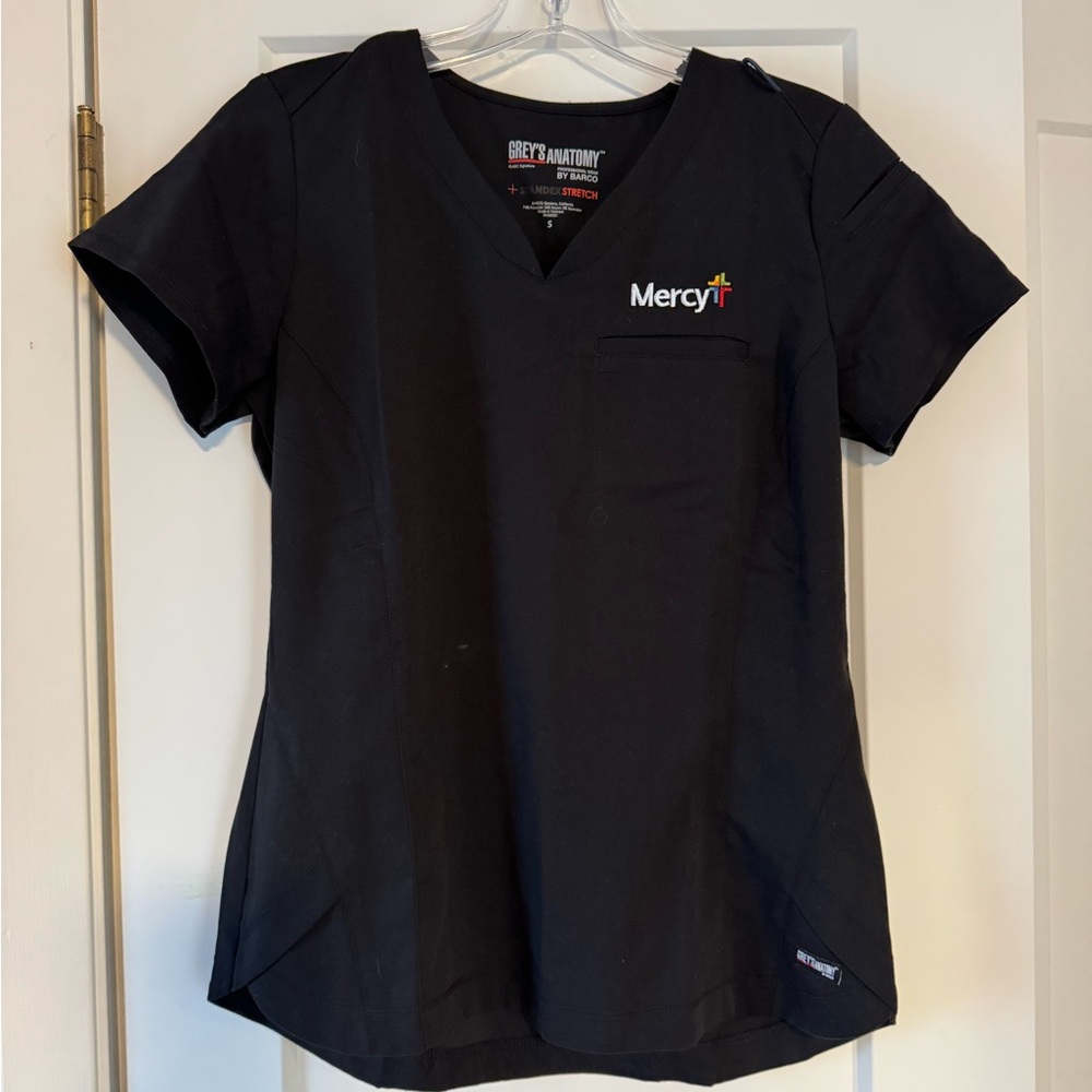 Mercy greys anatomy scrub top